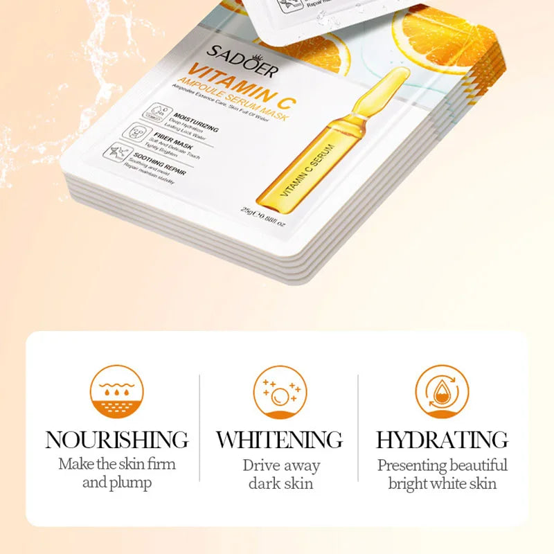 Glow Boost Gold Face Masks