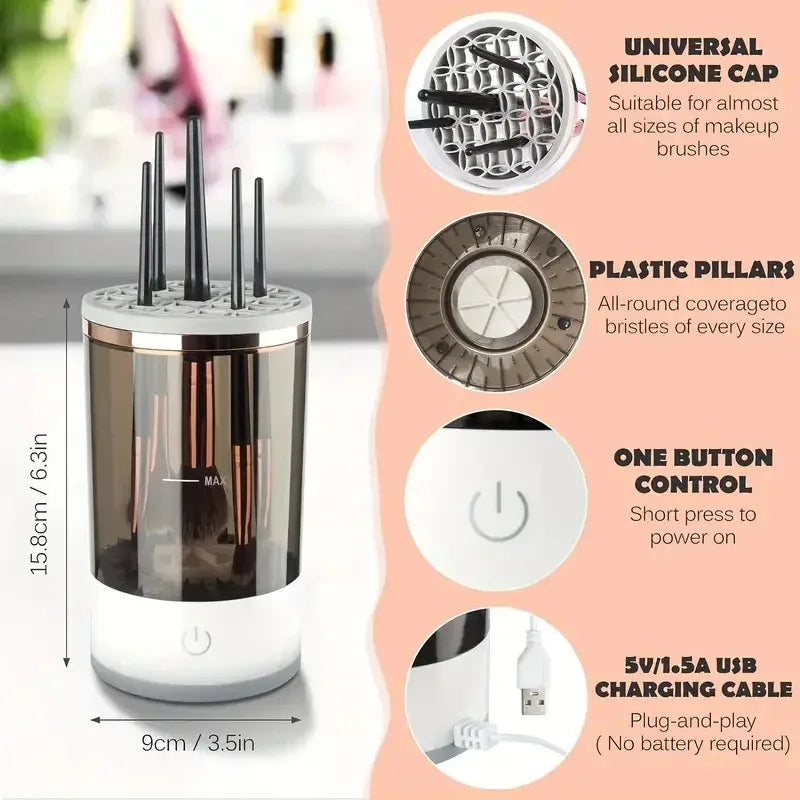 Quick Clean Makeup Brush Wizard