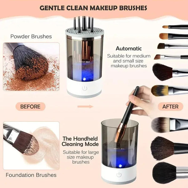 Quick Clean Makeup Brush Wizard