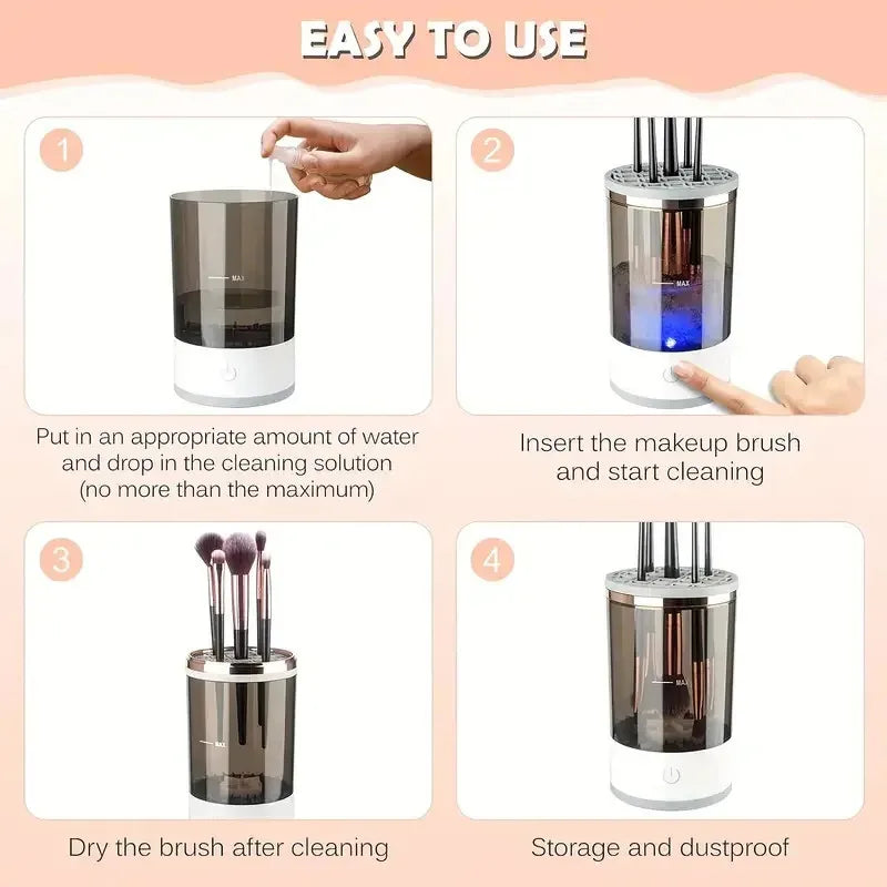 Quick Clean Makeup Brush Wizard